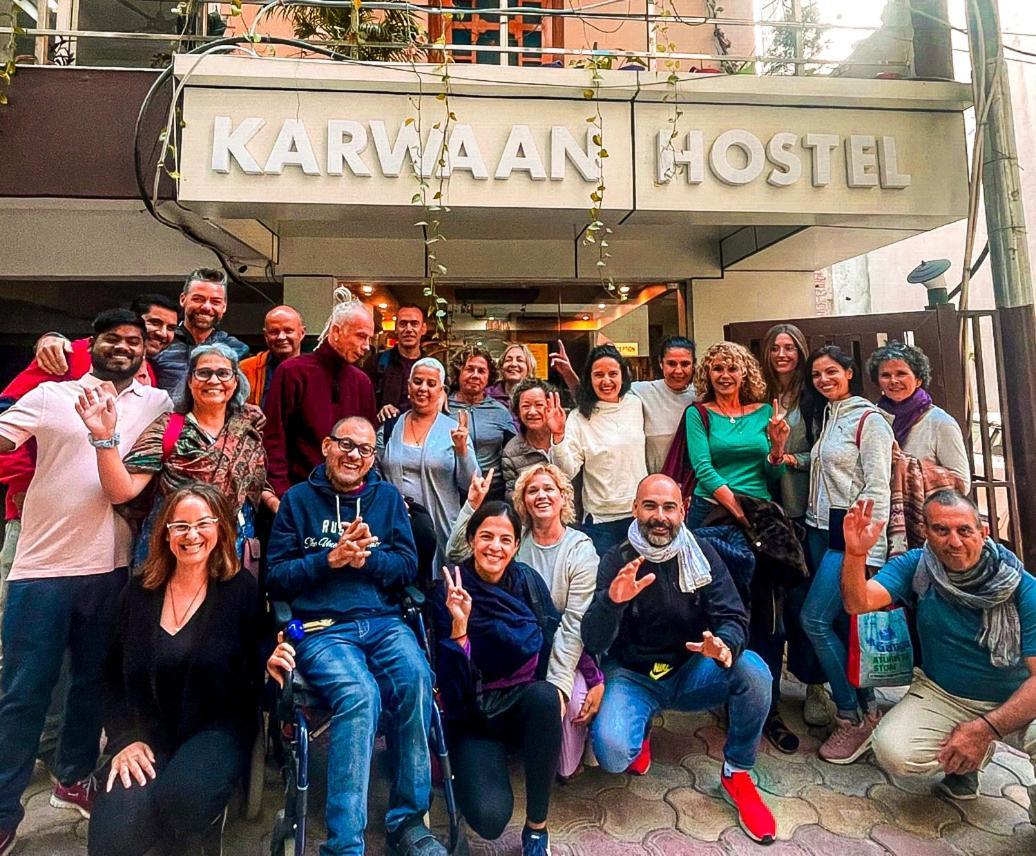 Karwaan Hostel Рішикеш Екстер'єр фото